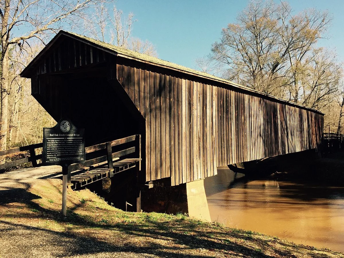 Big Red Oak Creek Covered Bridge