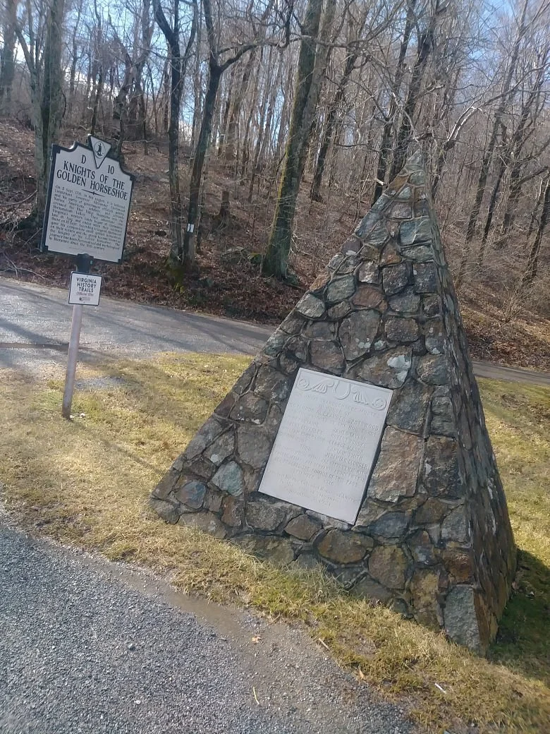 Knights Of The Golden Horseshoe Monument