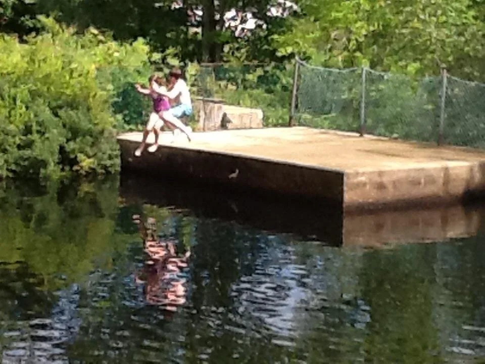 The Swimming Hole At Bristol Dam