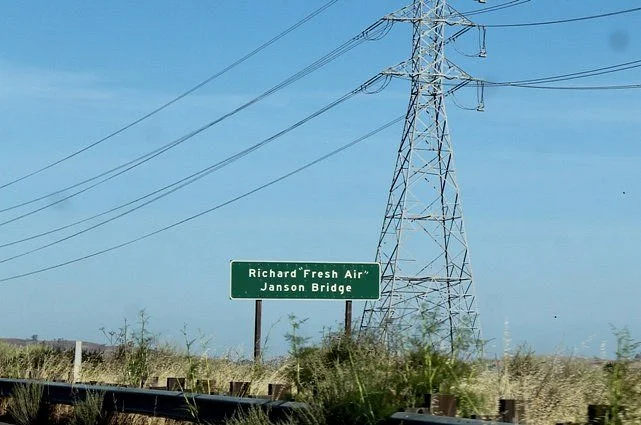 The Richard "Fresh Air" Janson merorial bridge