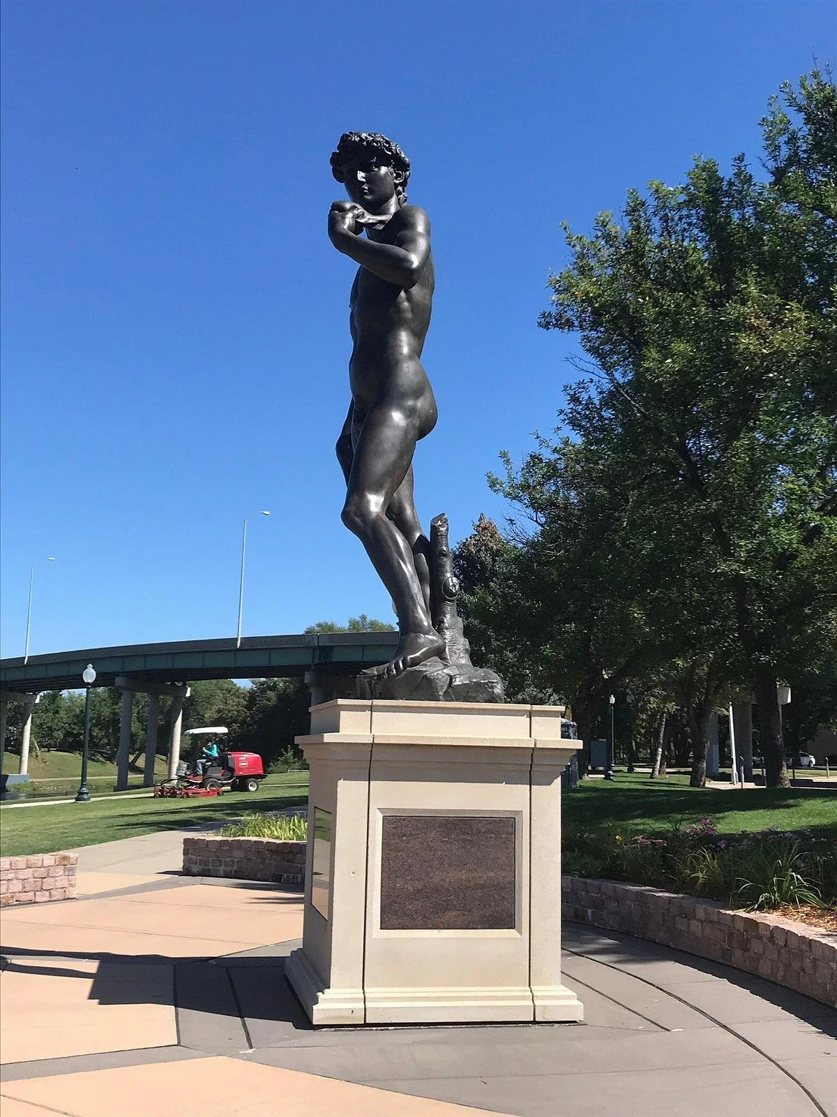 Michelangelo's David replica