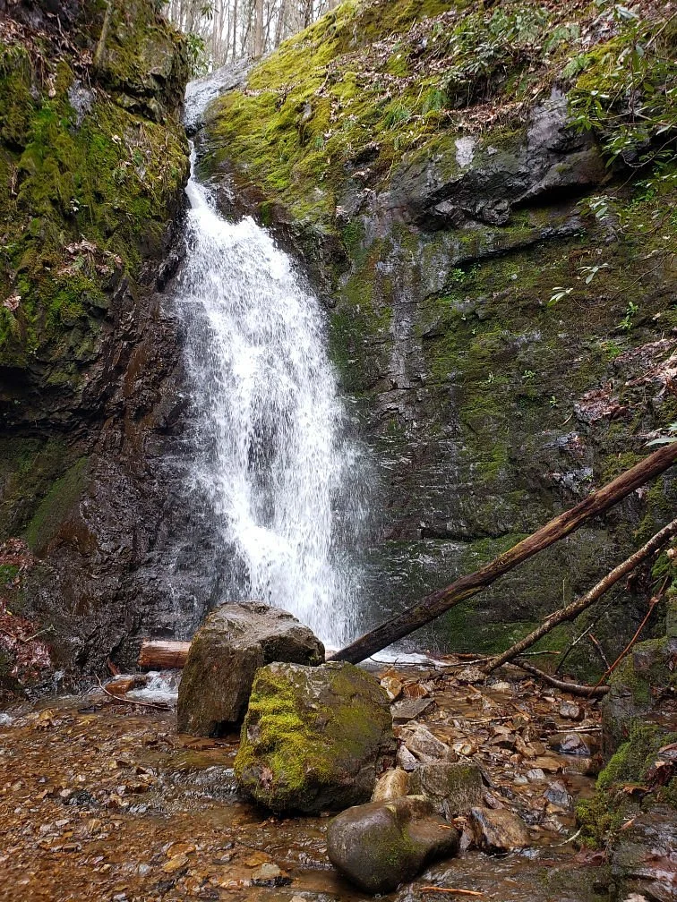 Backbone Rock Waterfall