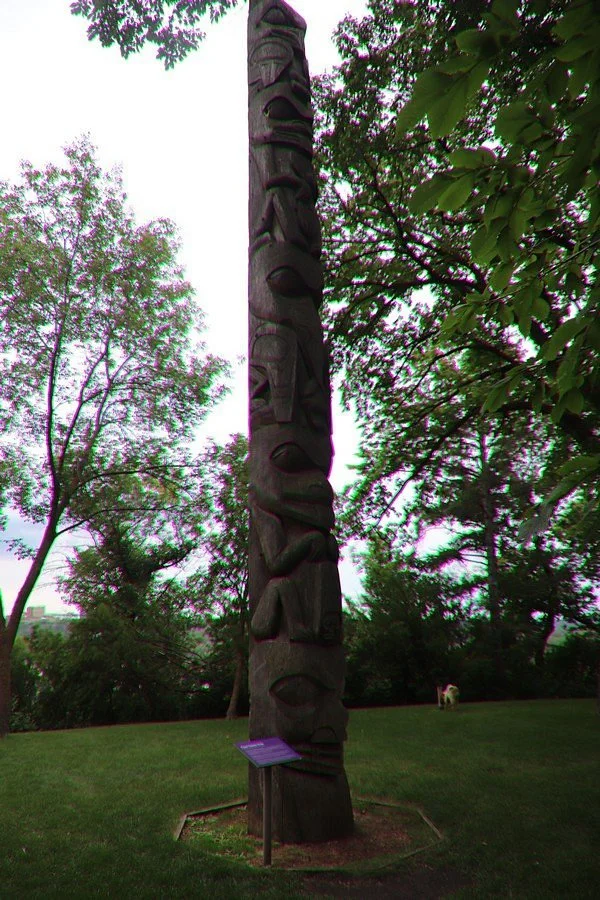 Ksan Totem Pole