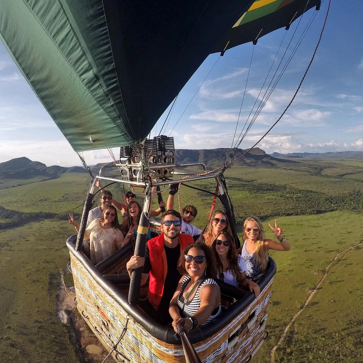 Balonismo na Chapada