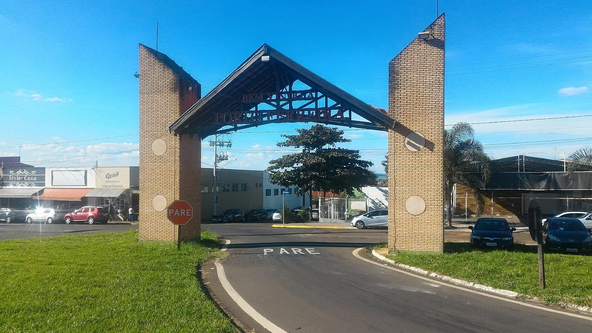 Avenida do Comercio de Porto Ferreira SP