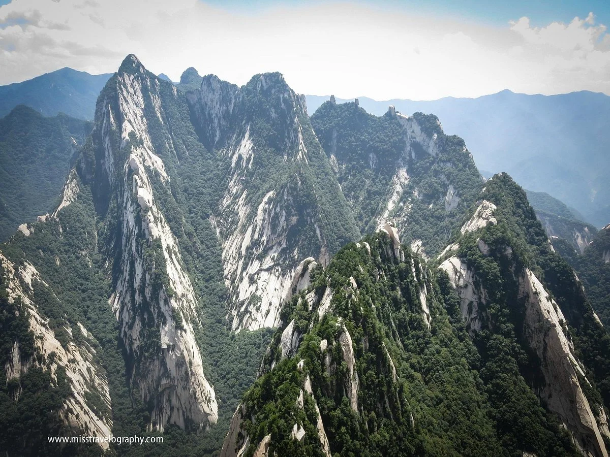 Mountain Huashan Plank Trail