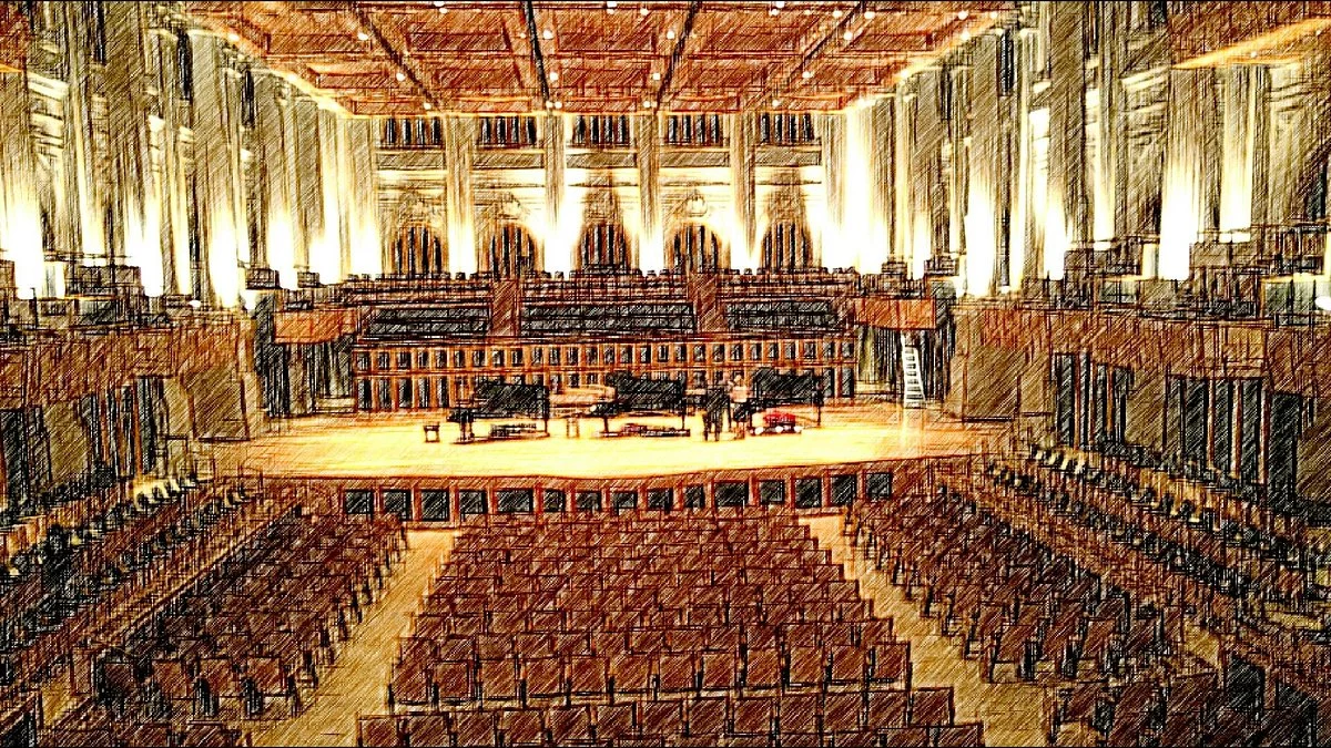 The Julio Prestes Cultural Center - Sala Sao Paulo