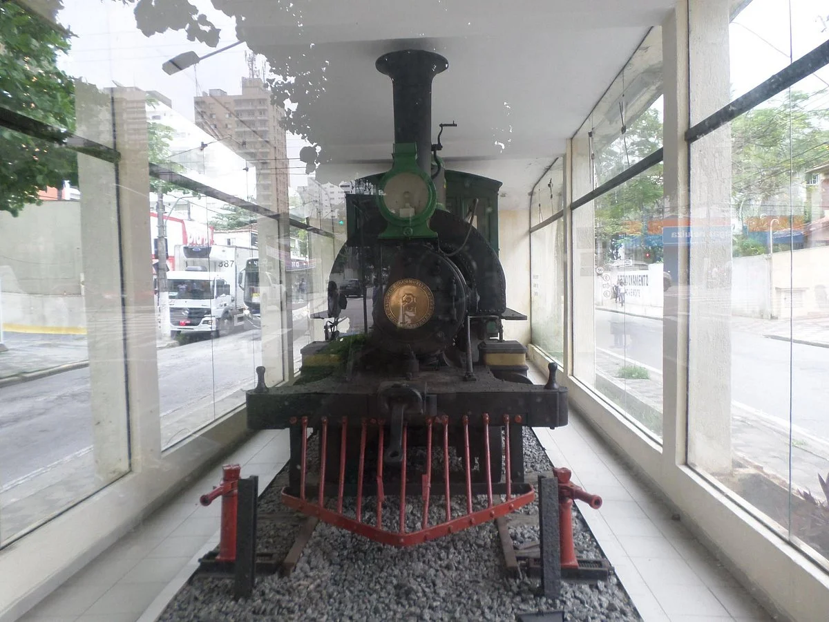 Steam train pavillion