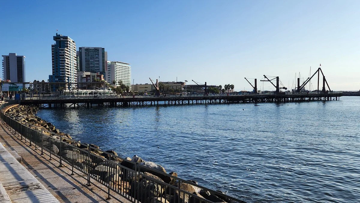 Muelle Salitrero Compañía Melbourne Clark