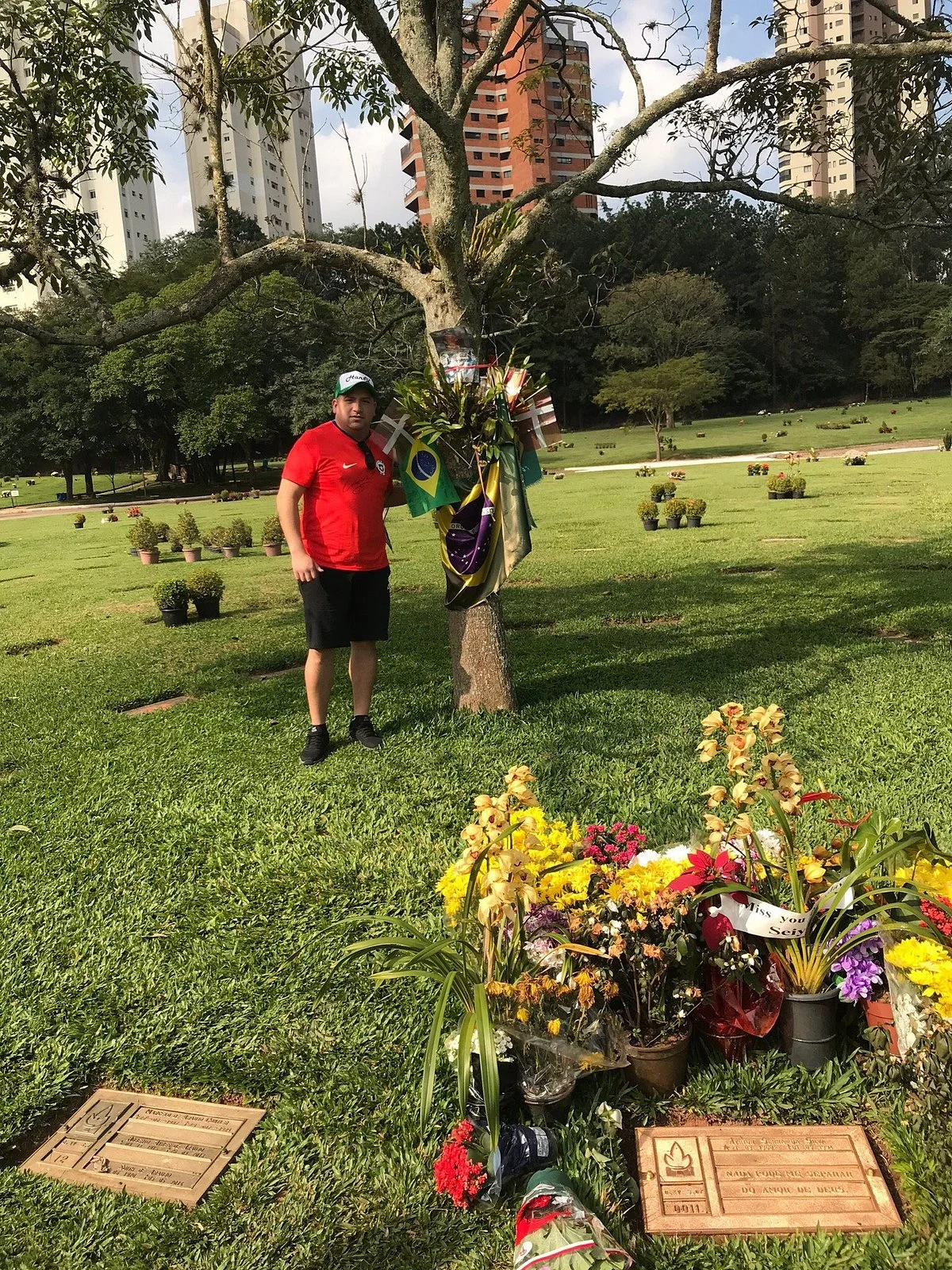 Senna's Grave Morumbi Cemetery