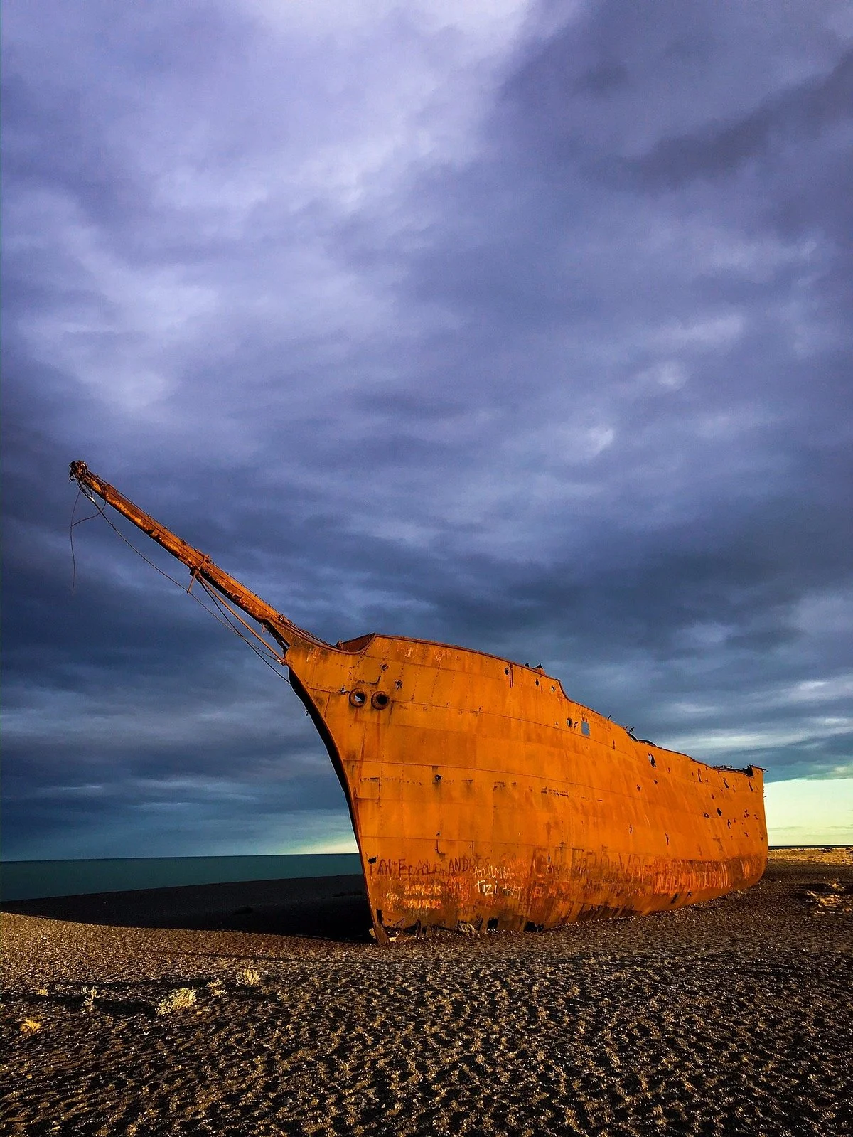 Barco hundido Marjory Glen