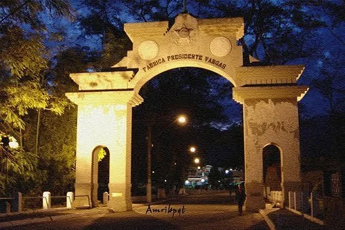 Portico da Fabrica Presidente Vargas