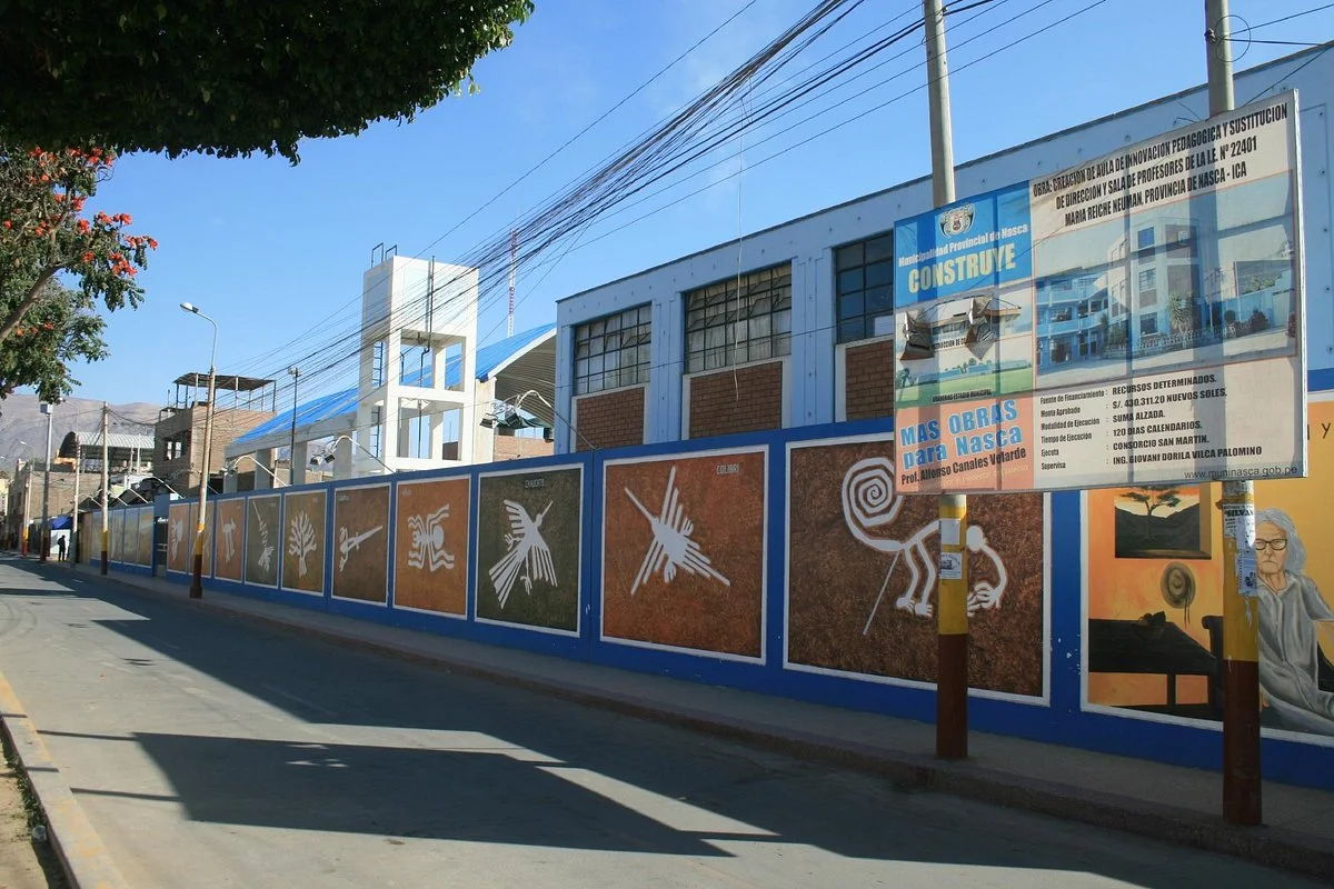 Mural of Maria Reiche