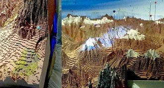 Maqueta del Colca
