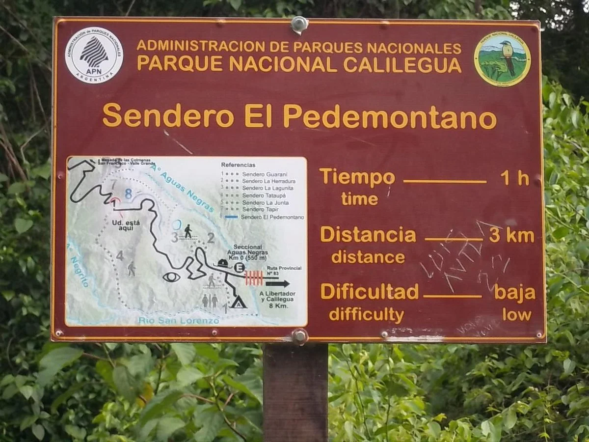 Sendero El Pedemontano