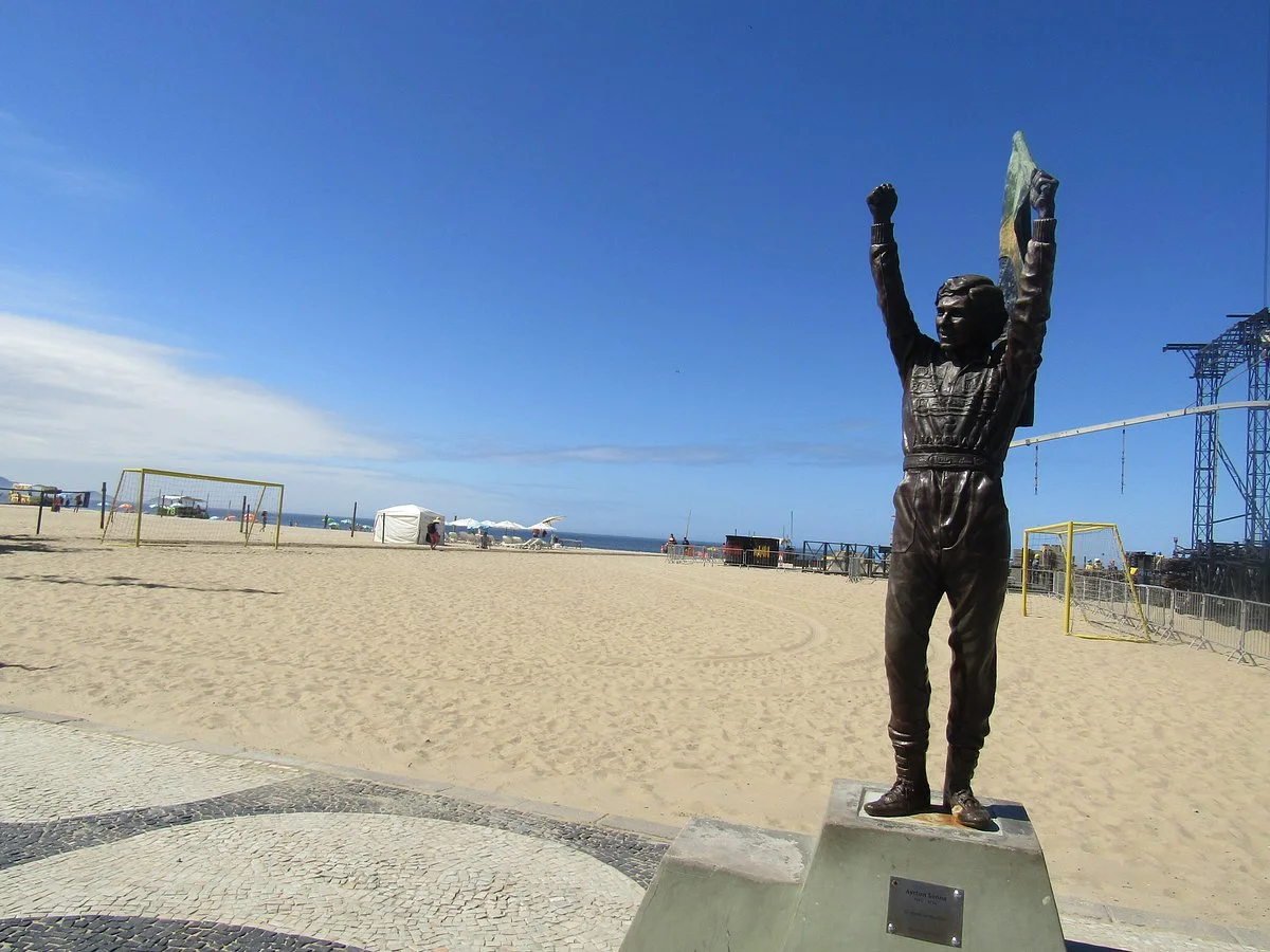 Estatua do Ayrton Senna