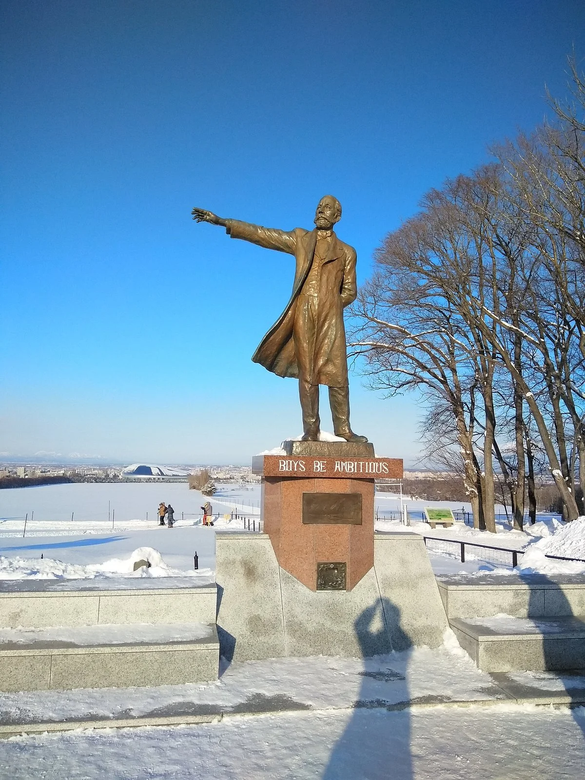 Doctor Clark Statue