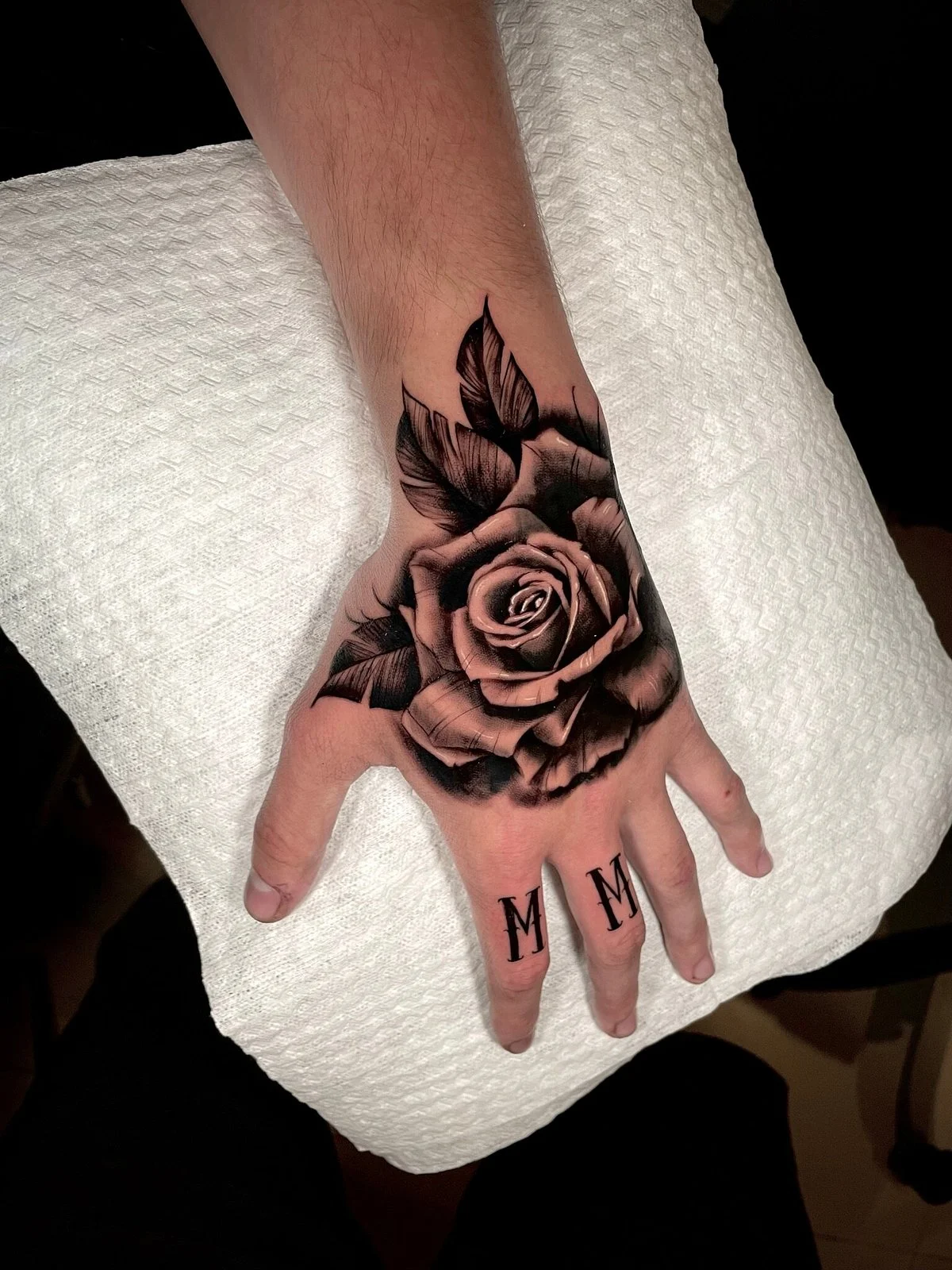 ANGEL ROSE TATTOO