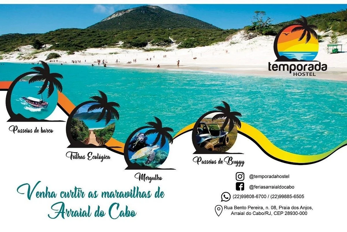 Temporada - Arraial do Cabo/RJ