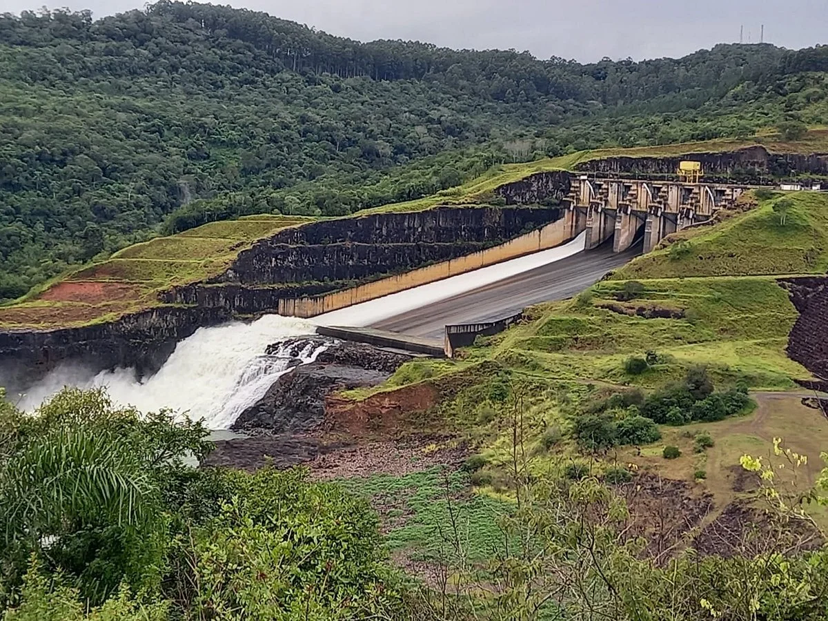 Mirante da Represa de Itá