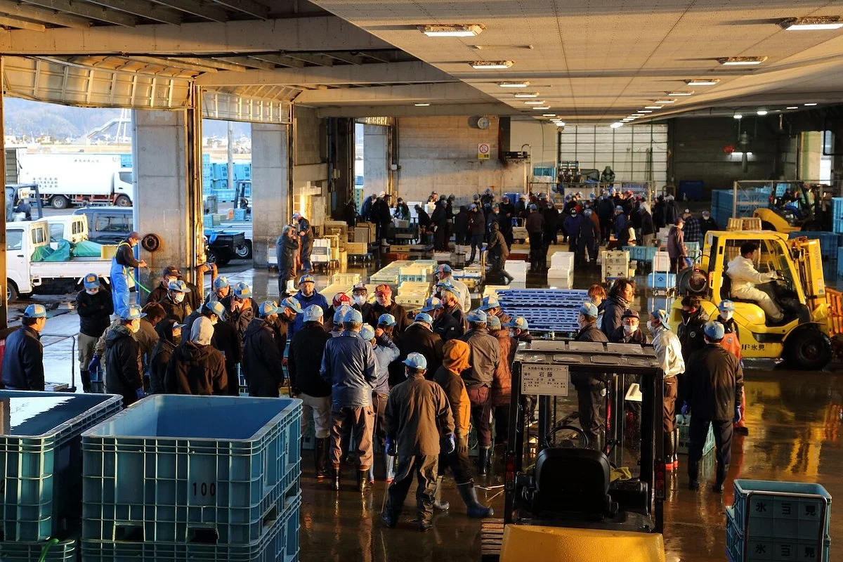 Chiho Oroshiuri Shijo Himi Fish Market