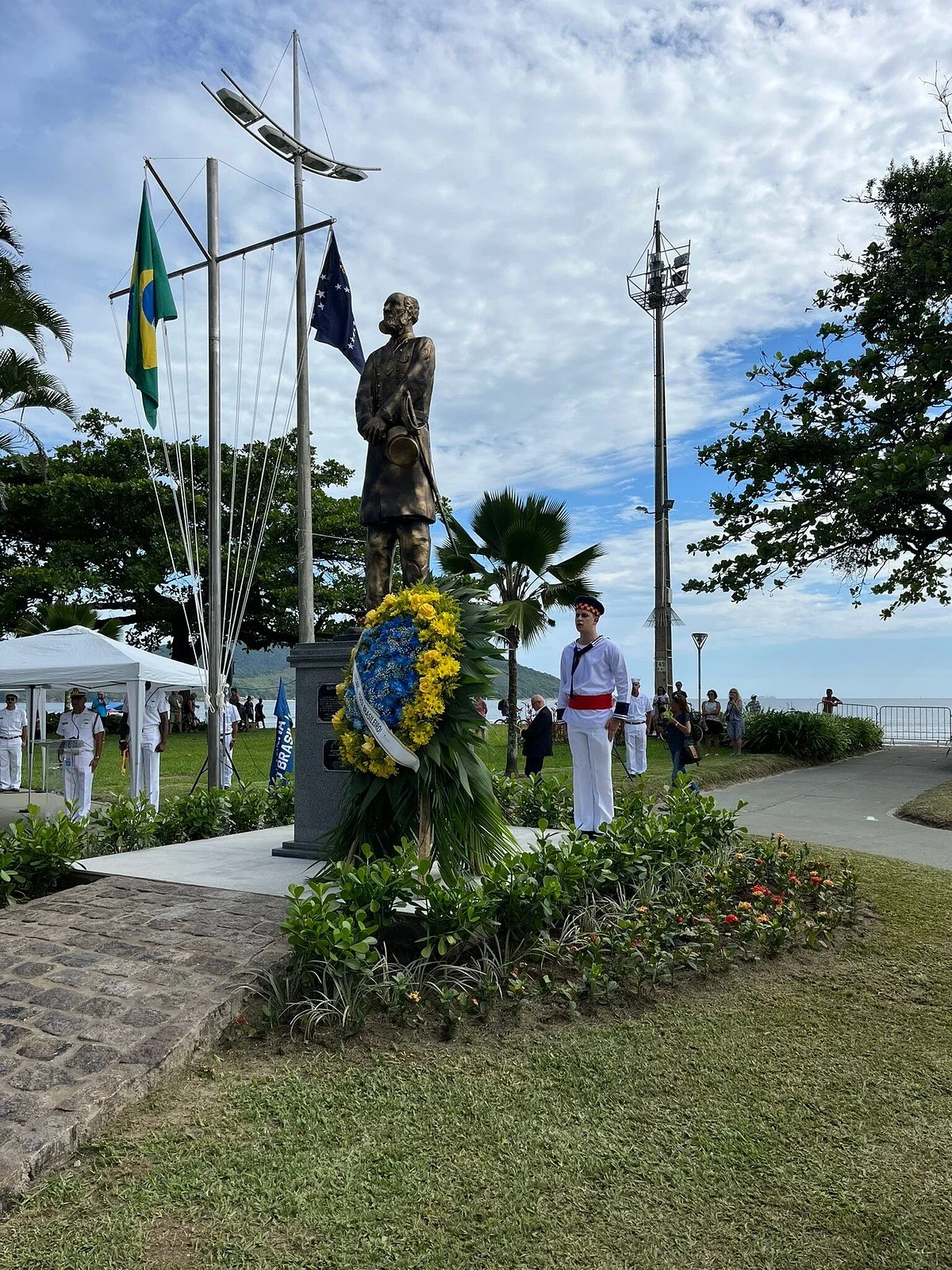 Monumento Almirante Tamandaré - Santos