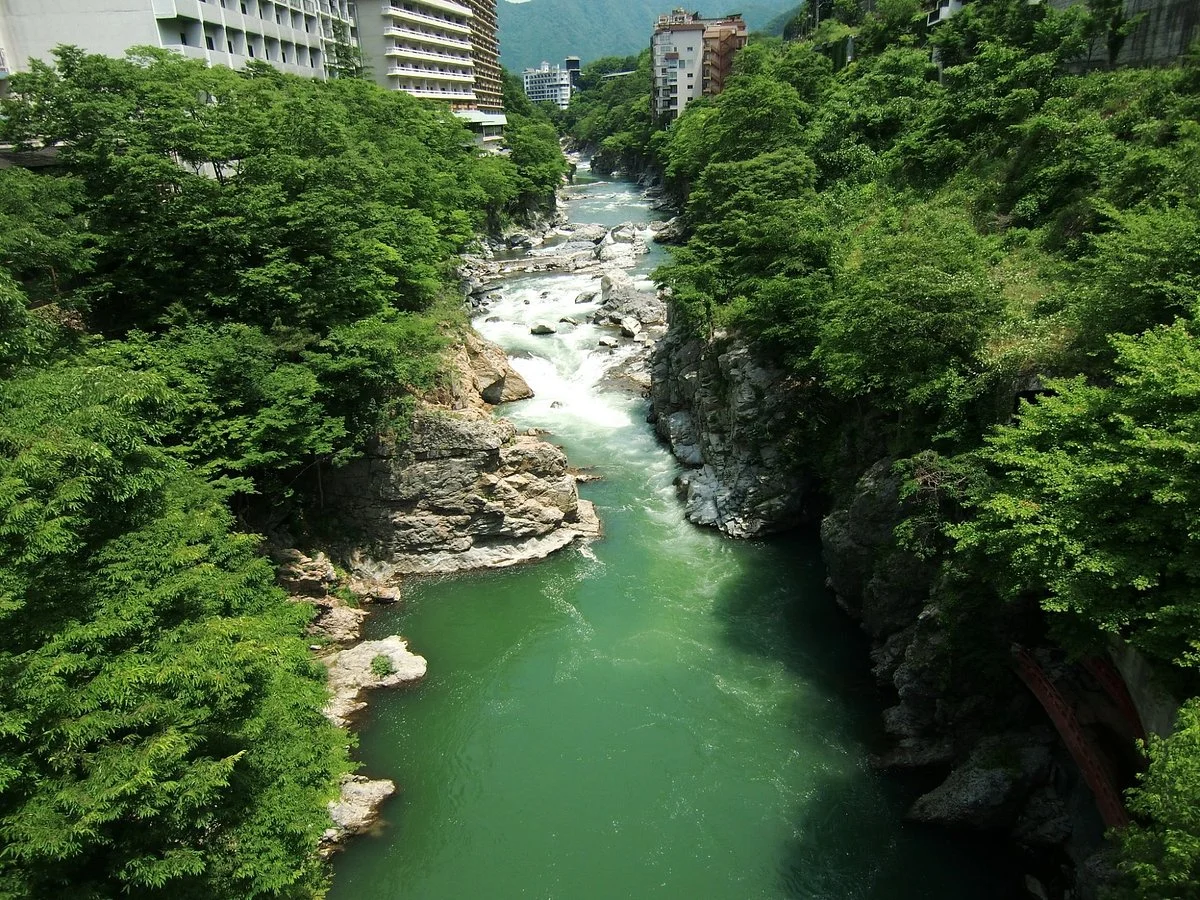 Kinu Tateiwa Otsuribashi (Suspension bridge)