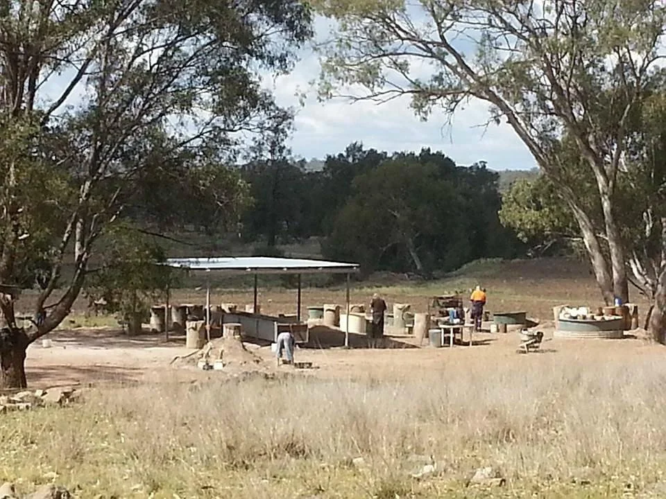 Billabong Blue Sapphire Fossicking Park