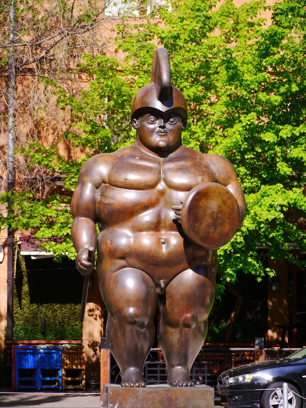 Roman Warrior Statue