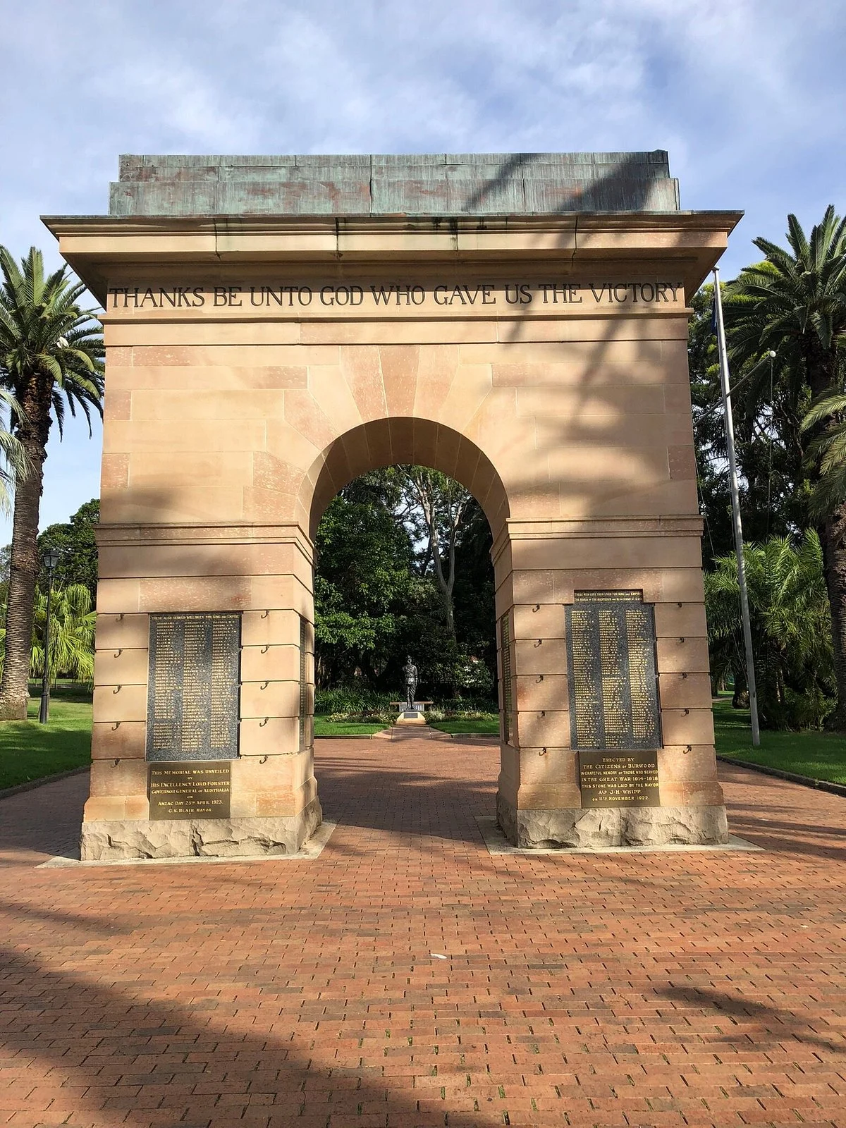 Burwood War Memorial Arch