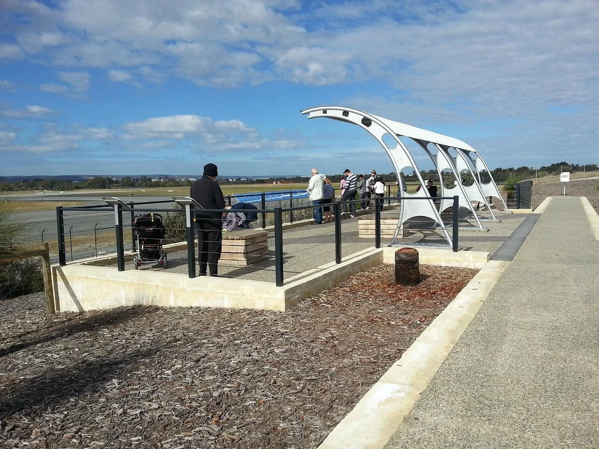 Outdoor Airport Viewing Platform