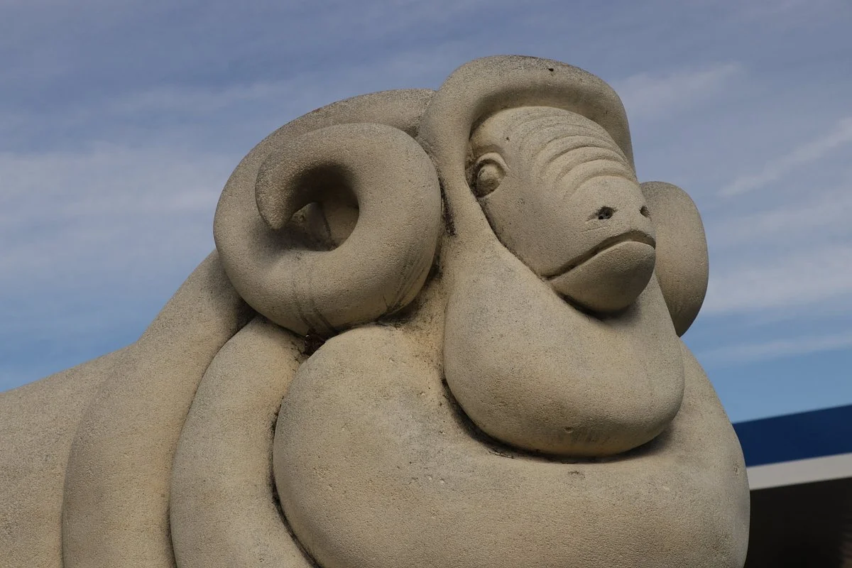 Omarama Sheep Statue