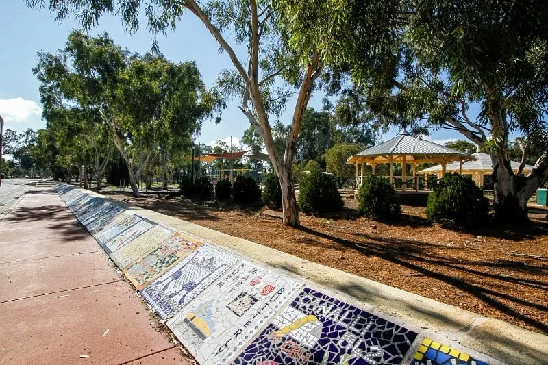 Bruce Rock Mosaic Pathway