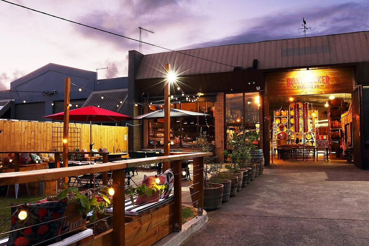 Boatrocker Brewers & Distillers - Barrel Room