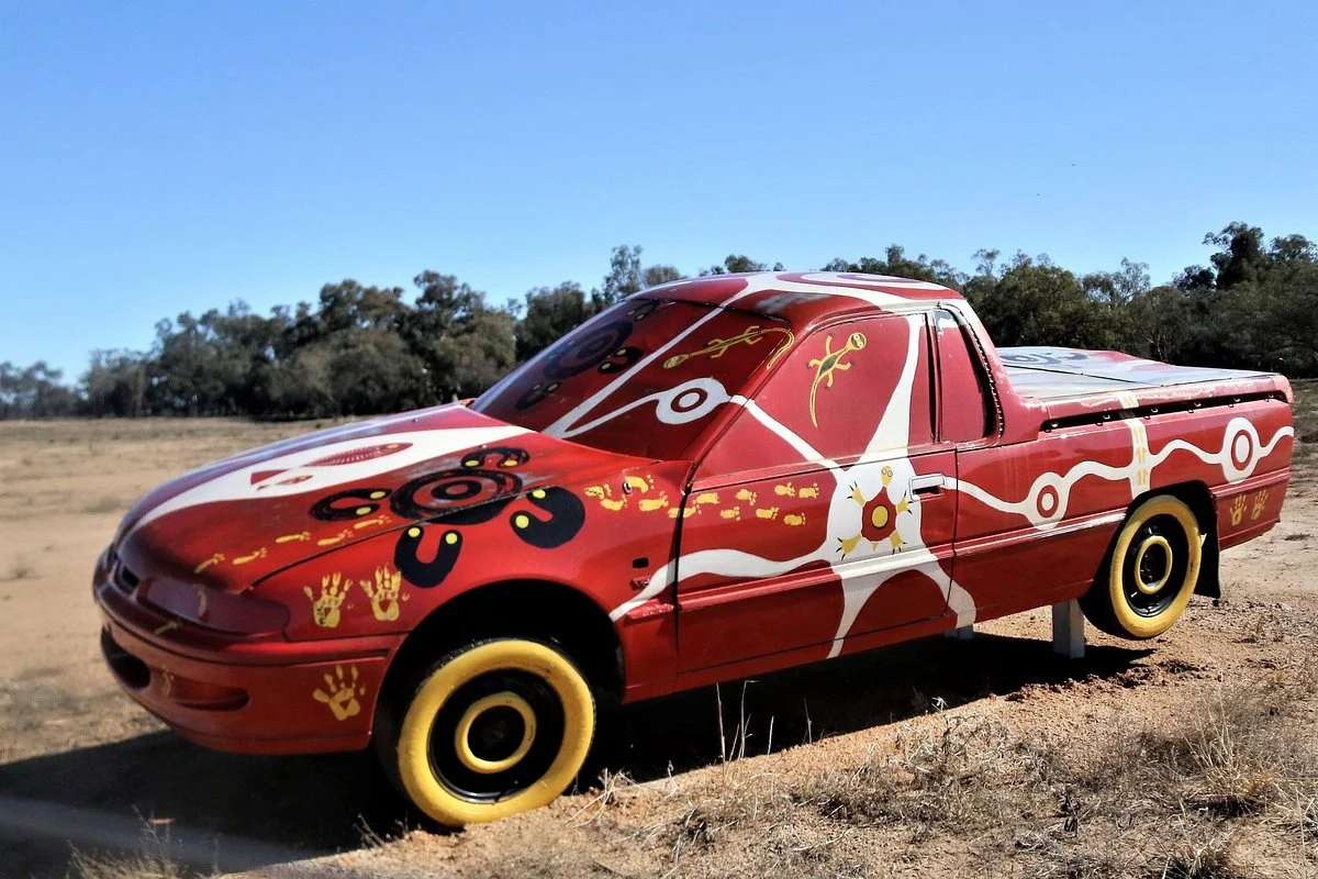 Utes in the Paddock
