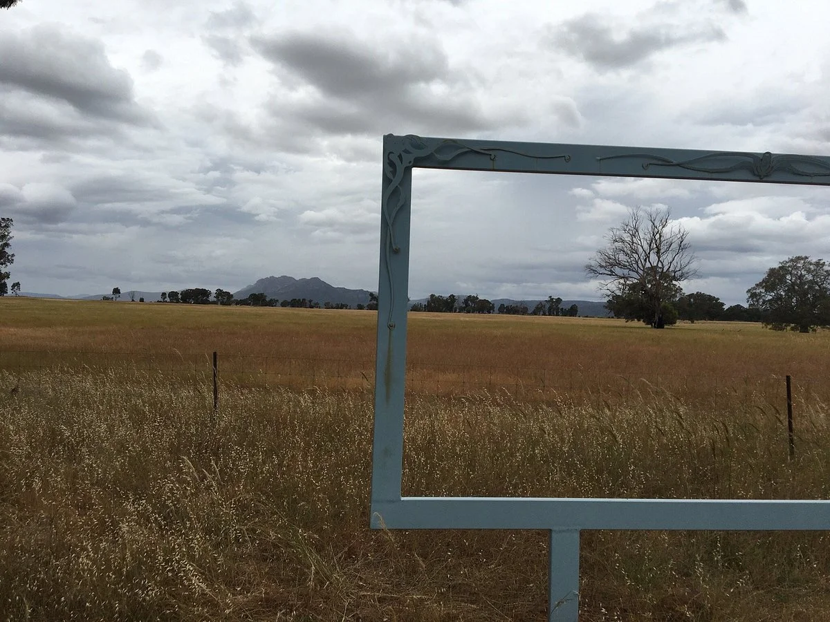 Grampians View- Framing the Wimmera