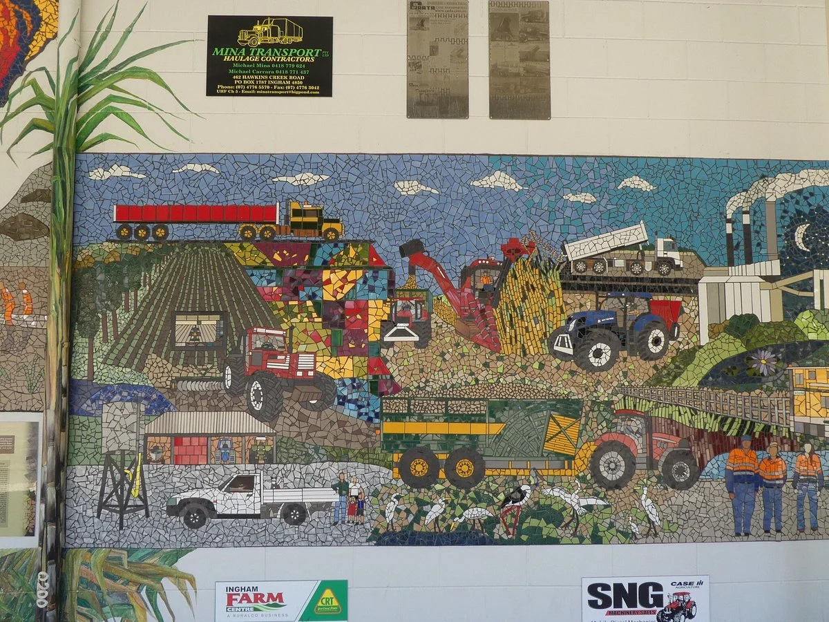 Mercer Lane Mosaic