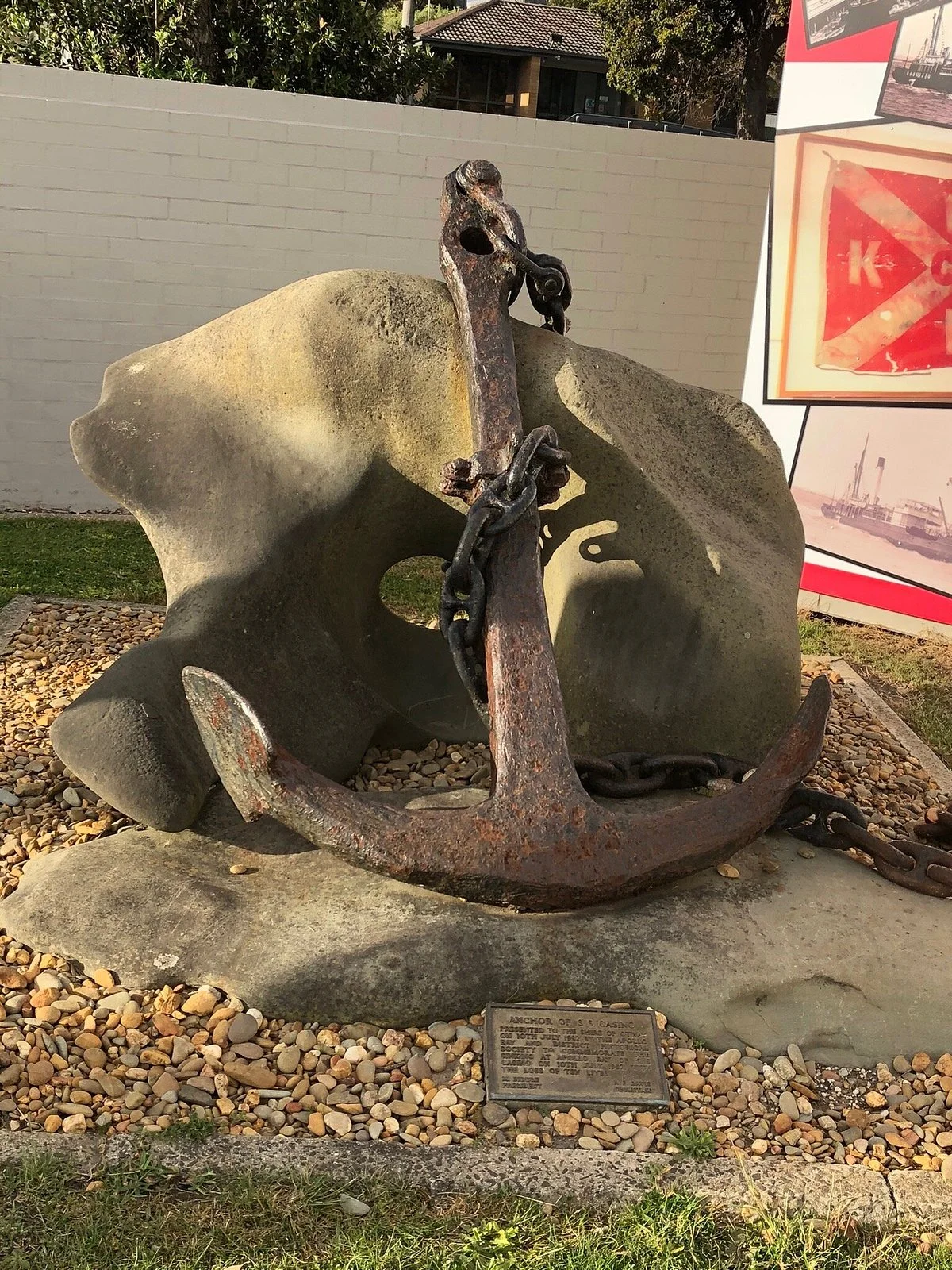 Anchor of S. S. Casino