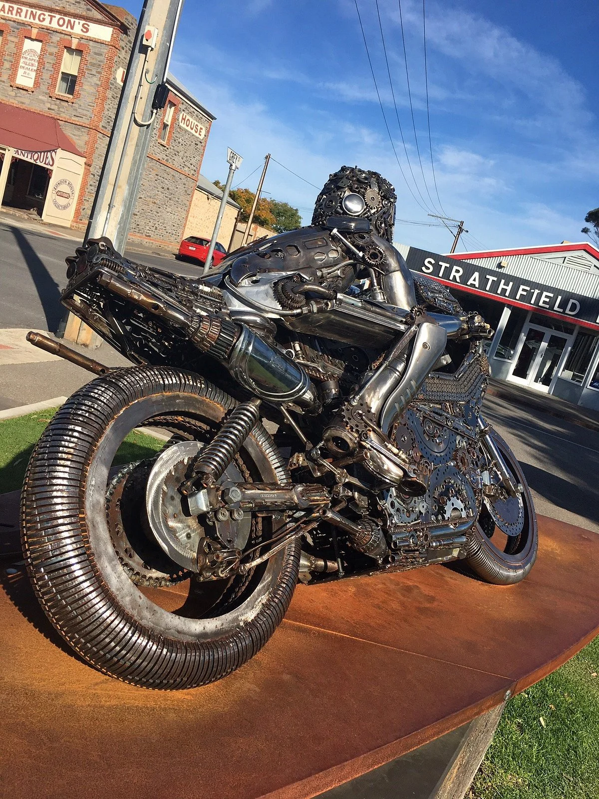 Kenny Blake Memorial Statue