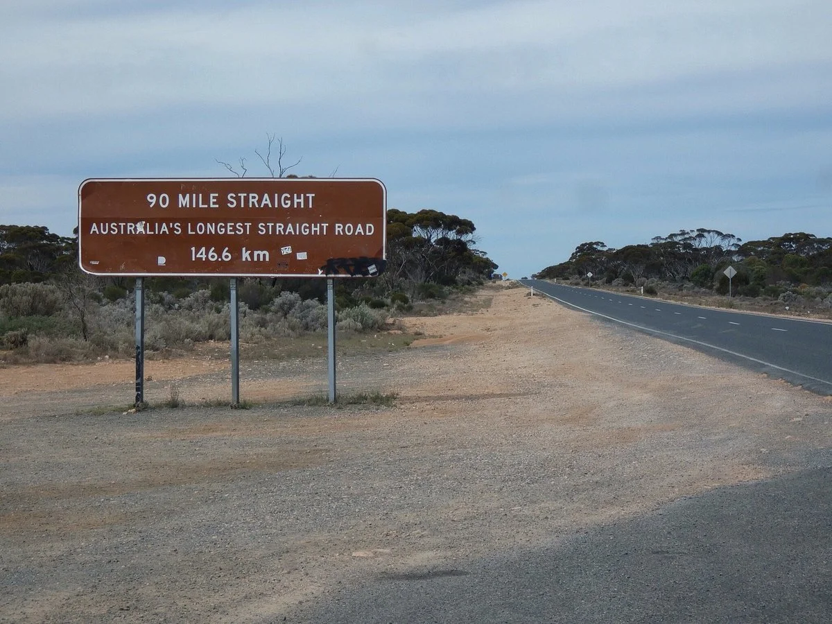 West End Of "90 Mile Straight"