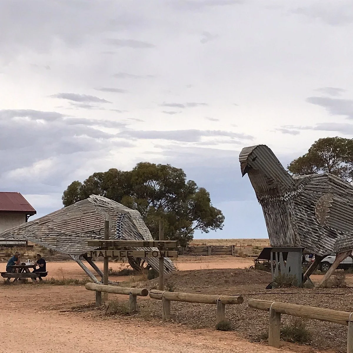 Mallee Hen Sculptures