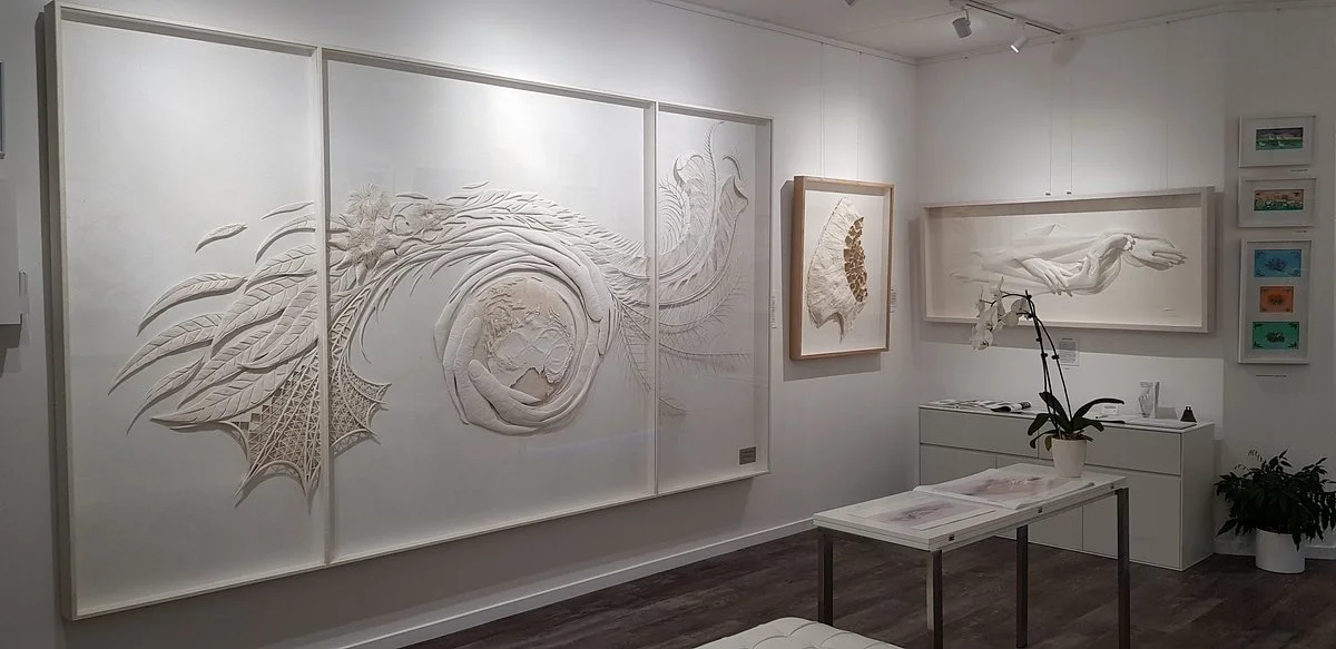 Ray Besserdin Paper Sculpture Artist Gallery