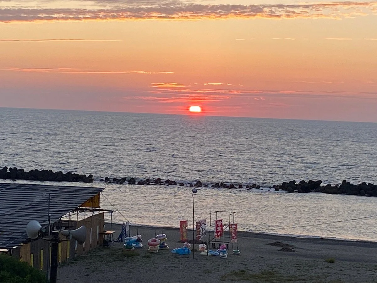 Senami Onsen Beach