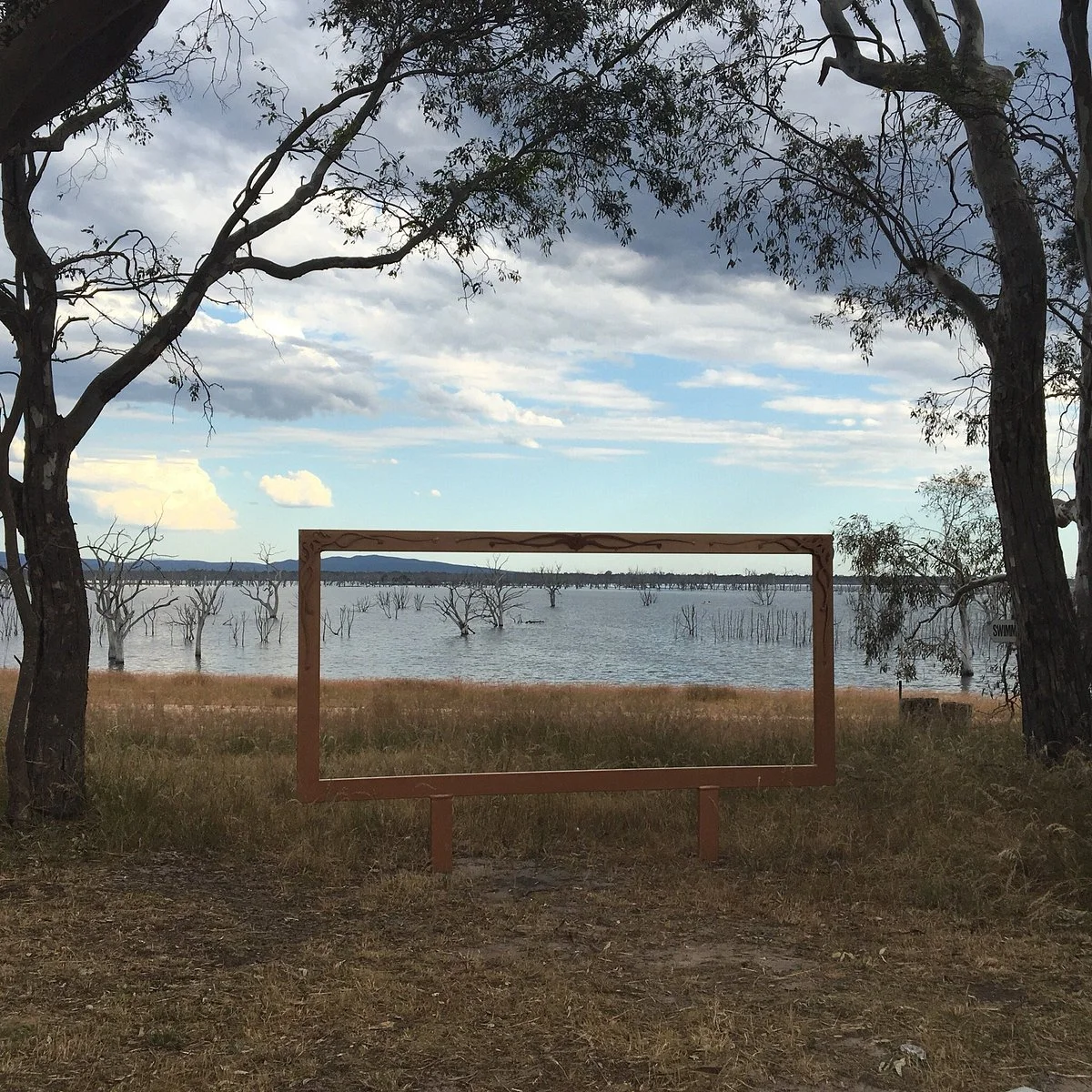 Toolondo View - Framing the Wimmera