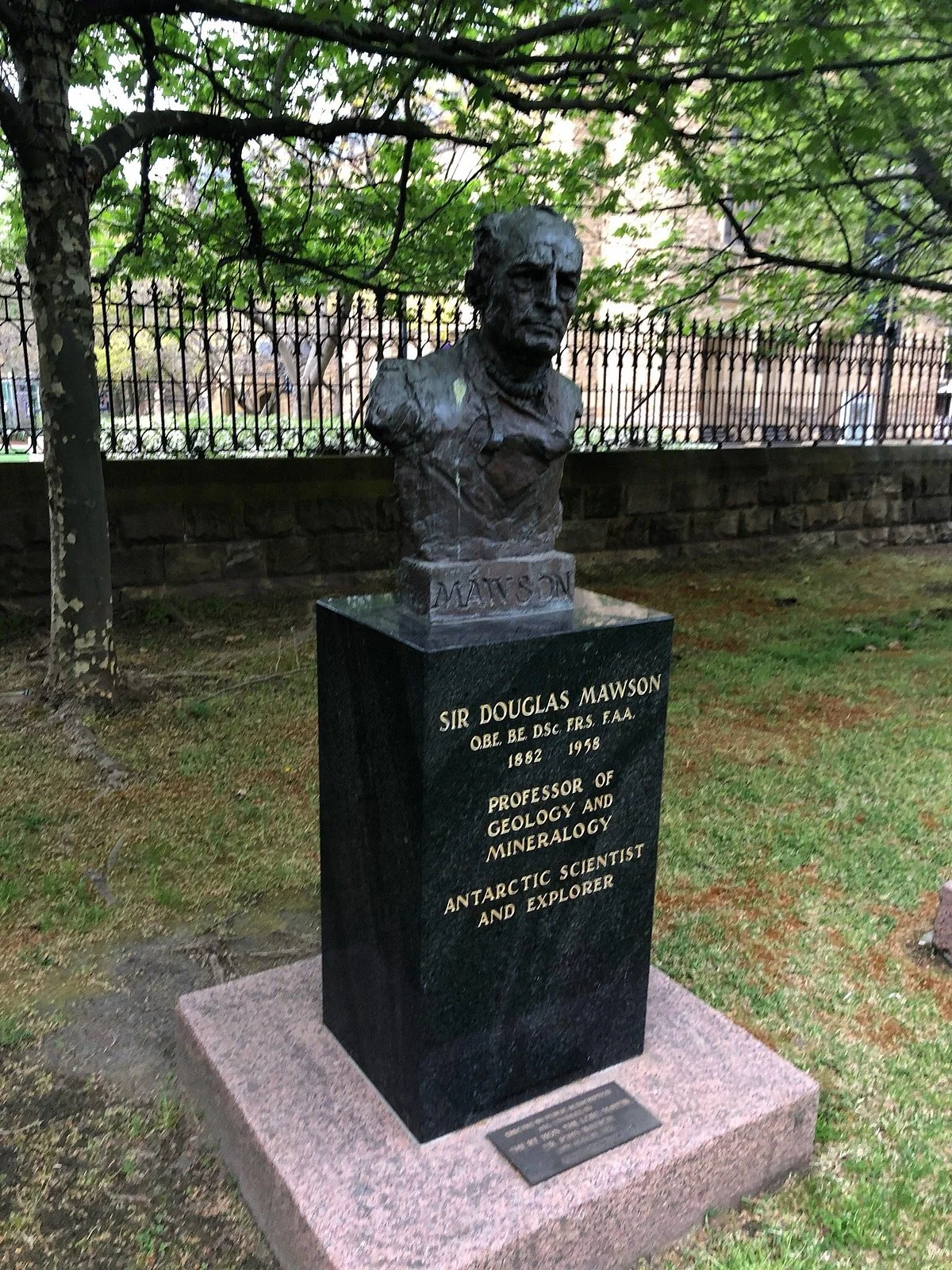 Sir Douglas Mawson