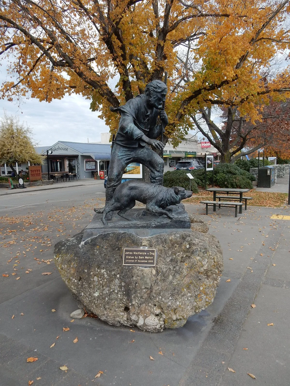 Memorial to James Mackenzie