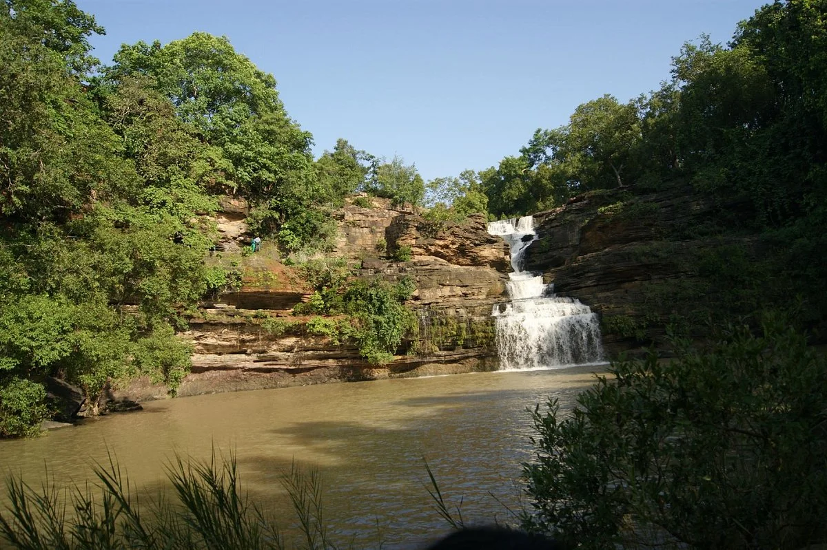 Pandav Falls and Caves