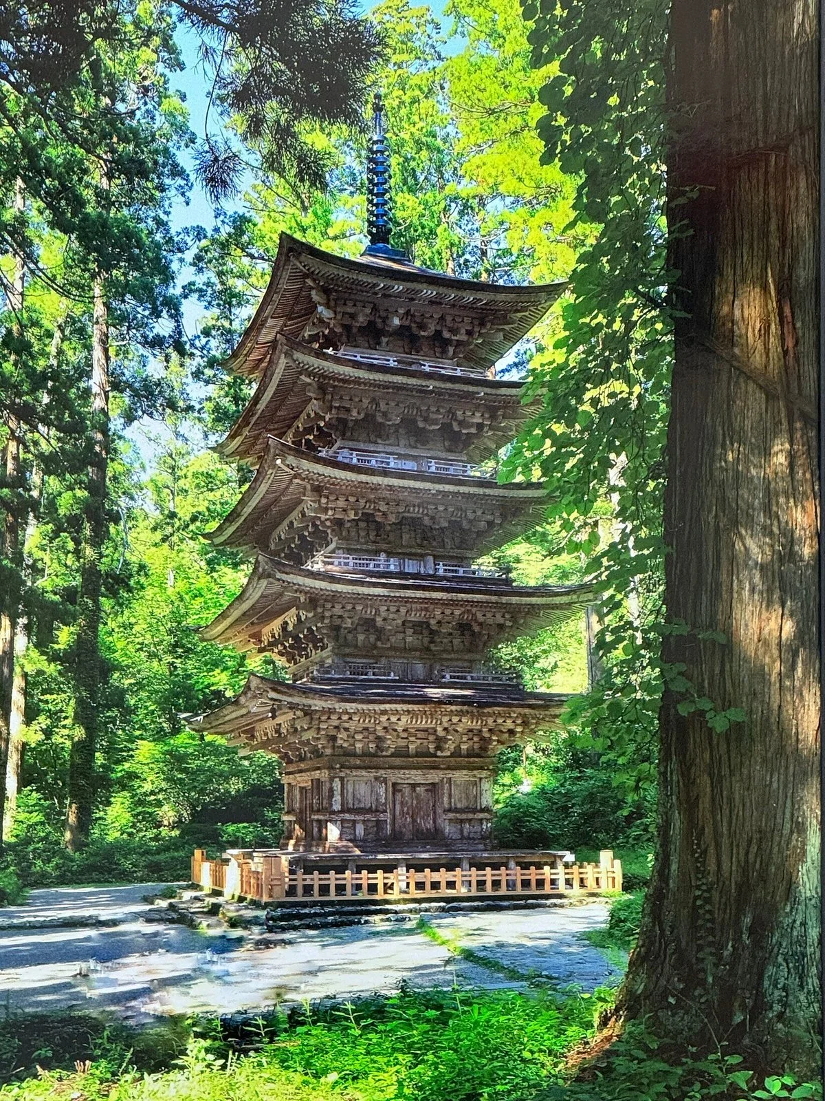 Hagurosan Five-Story Pagoda