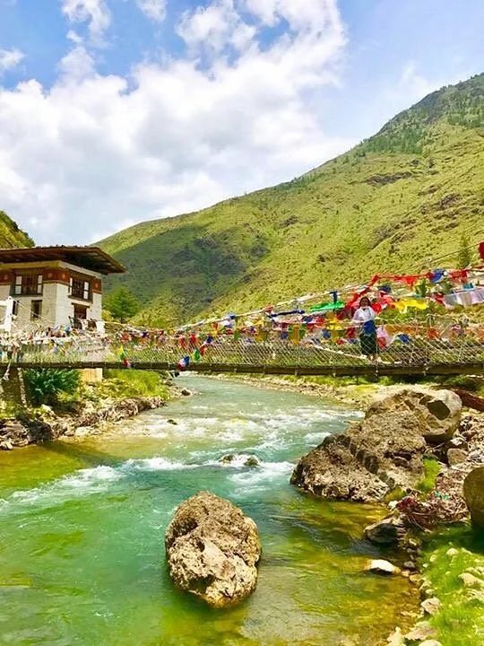 Tachogang Lhakhang Bridge