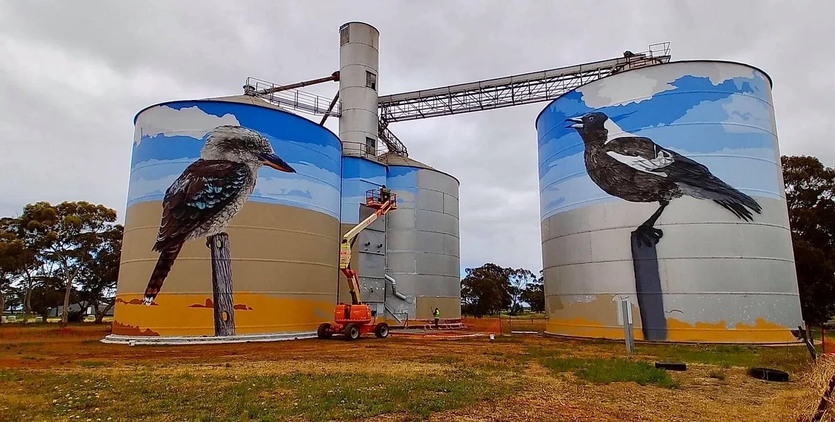 Goroke Silo Art